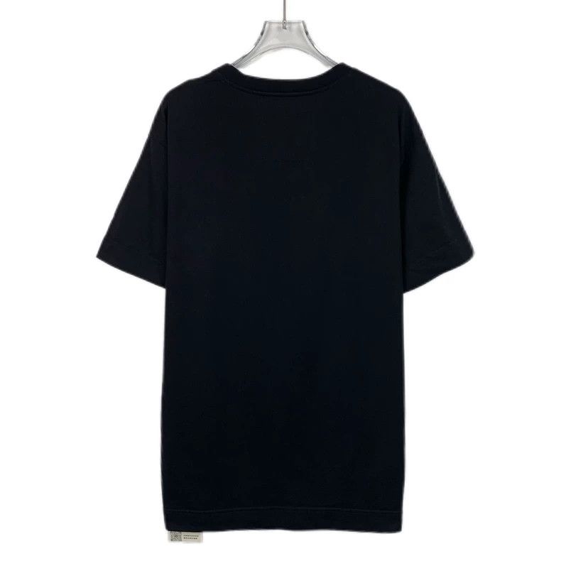 Givenchy Givenchy Black Cotton Round-Neck Short-Sleeve T-Shirt Size US M / EU 48-50 / 2 - 2 Thumbnail