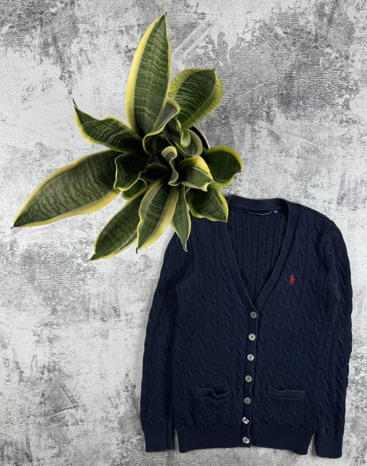 Ralph Lauren Sport Ralph Lauren Sport Women Cable Knited Sweater Button Cardigan Size M / US 6-8 / IT 42-44 - 1 Thumbnail