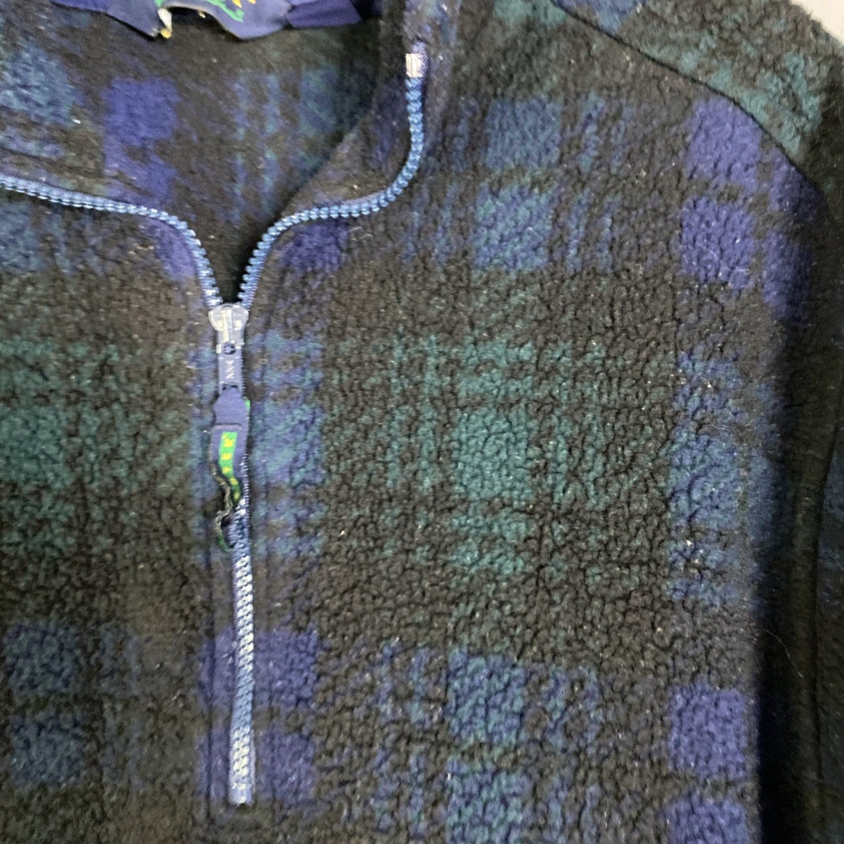 Eddie Bauer VTG Eddie Bauer EBTek Men M High Pile Fleece 1/2 Zip Pullover Jacket Multicolor Windbreaker USA 21X27 M Size US M / EU 48-50 / 2 - 5 Thumbnail