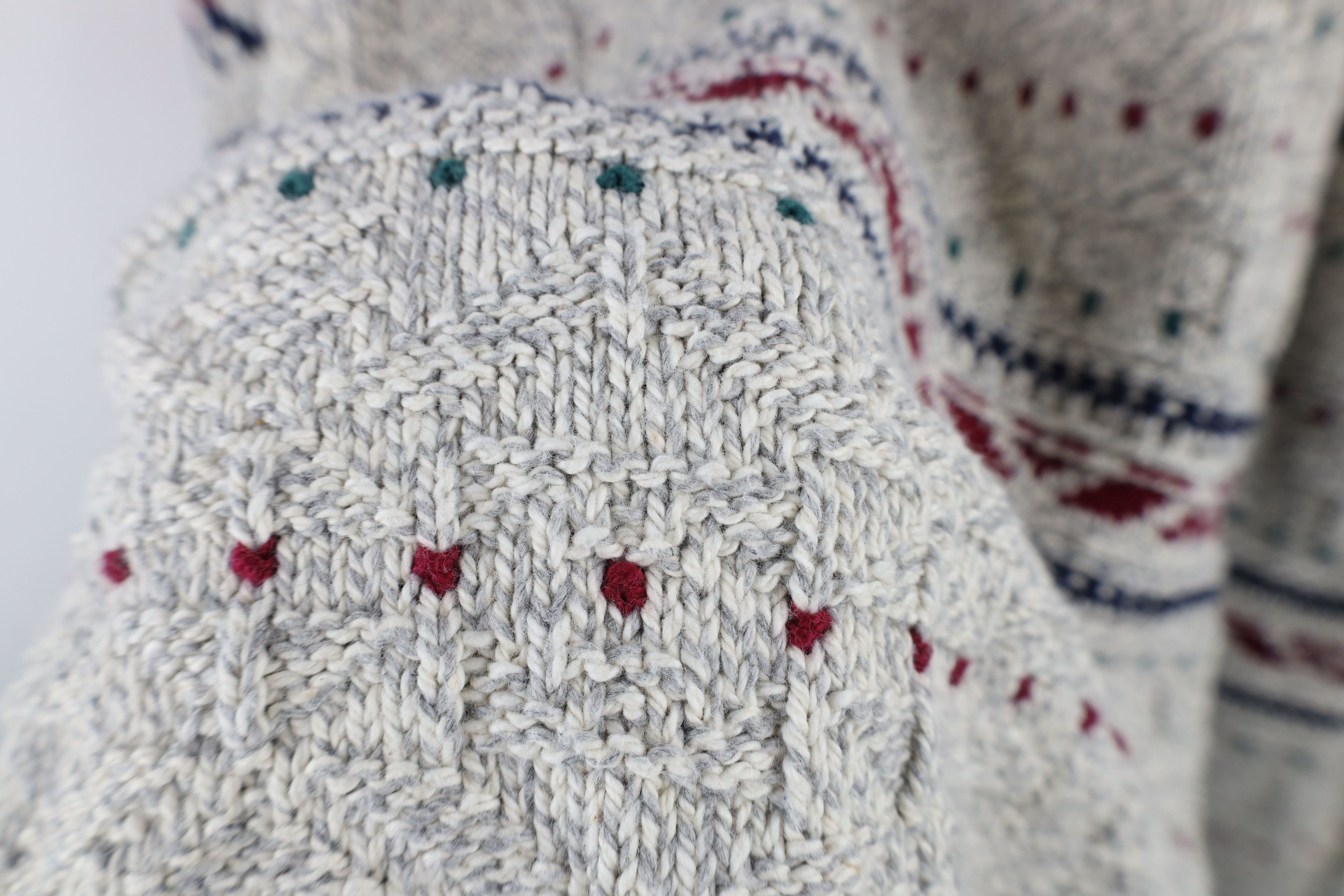Vintage Vintage 90s Streetwear Southwestern Fair Isle Sweater Size US XL / EU 56 / 4 - 6 Thumbnail