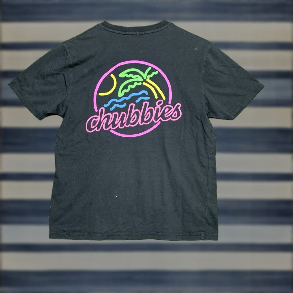 Chubbies Chubbies T-Shirt Mens Small Black Pineapple Neon Sign Y2K “The Apple Of My Eye” Crew Neck Short Sleeve Graphic Print Vintage No Size US S / EU 44-46 / 1 - 1 Thumbnail