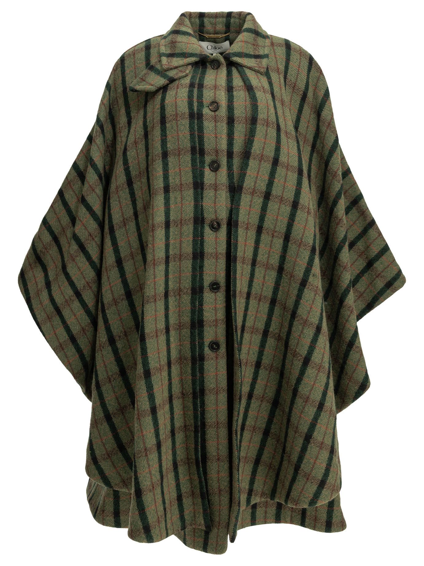 Chloe Chloé Wool Cape tag size XS/S Women - USA Duties Paid Size XS / US 0-2 / IT 36-38 - 1 Thumbnail