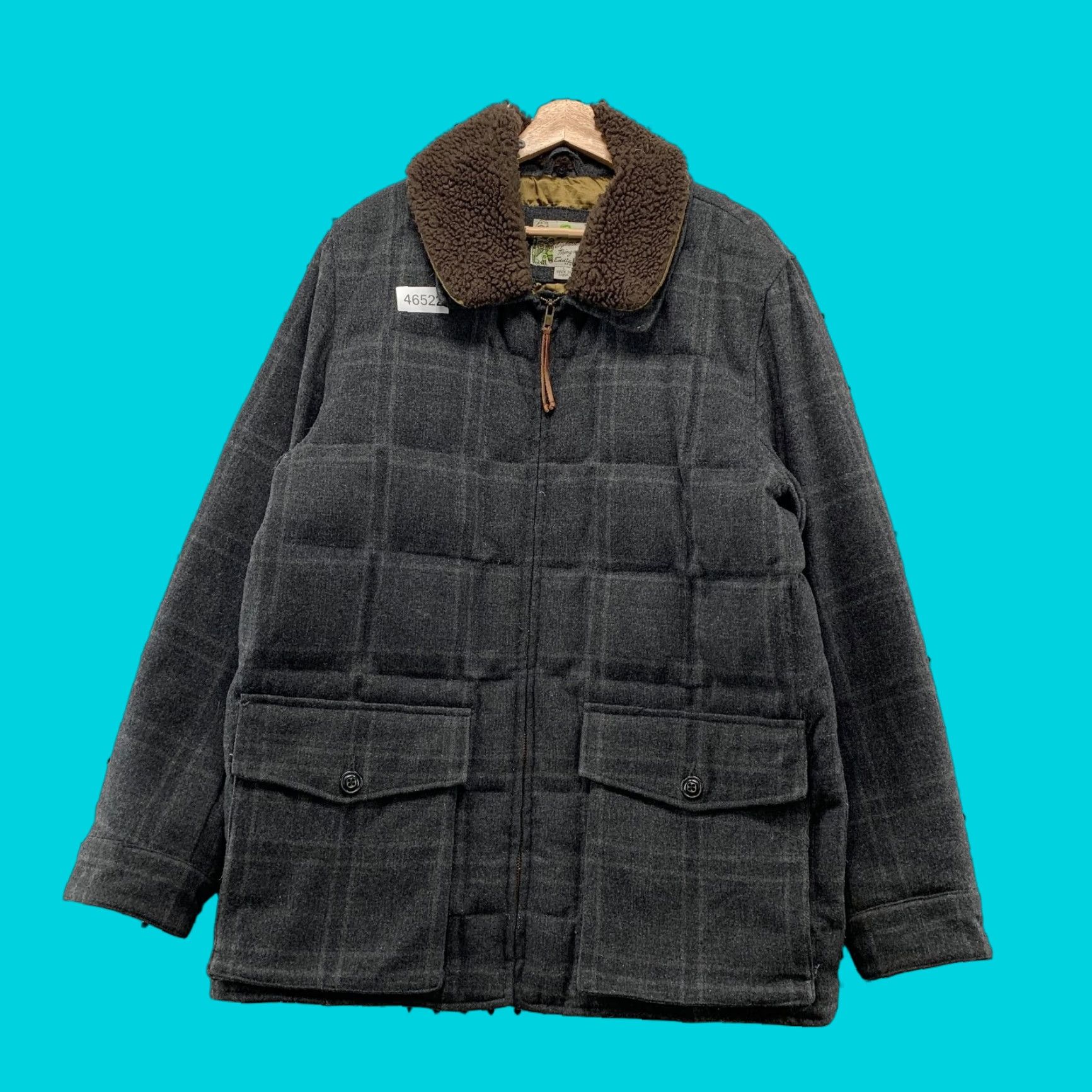 Eddie Bauer VINTAGE Eddie Bauer Down Wool Yukon Jacket Mens L Removable Sherpa Collar EB550 Jacket Size US L / EU 52-54 / 3 - 1 Thumbnail