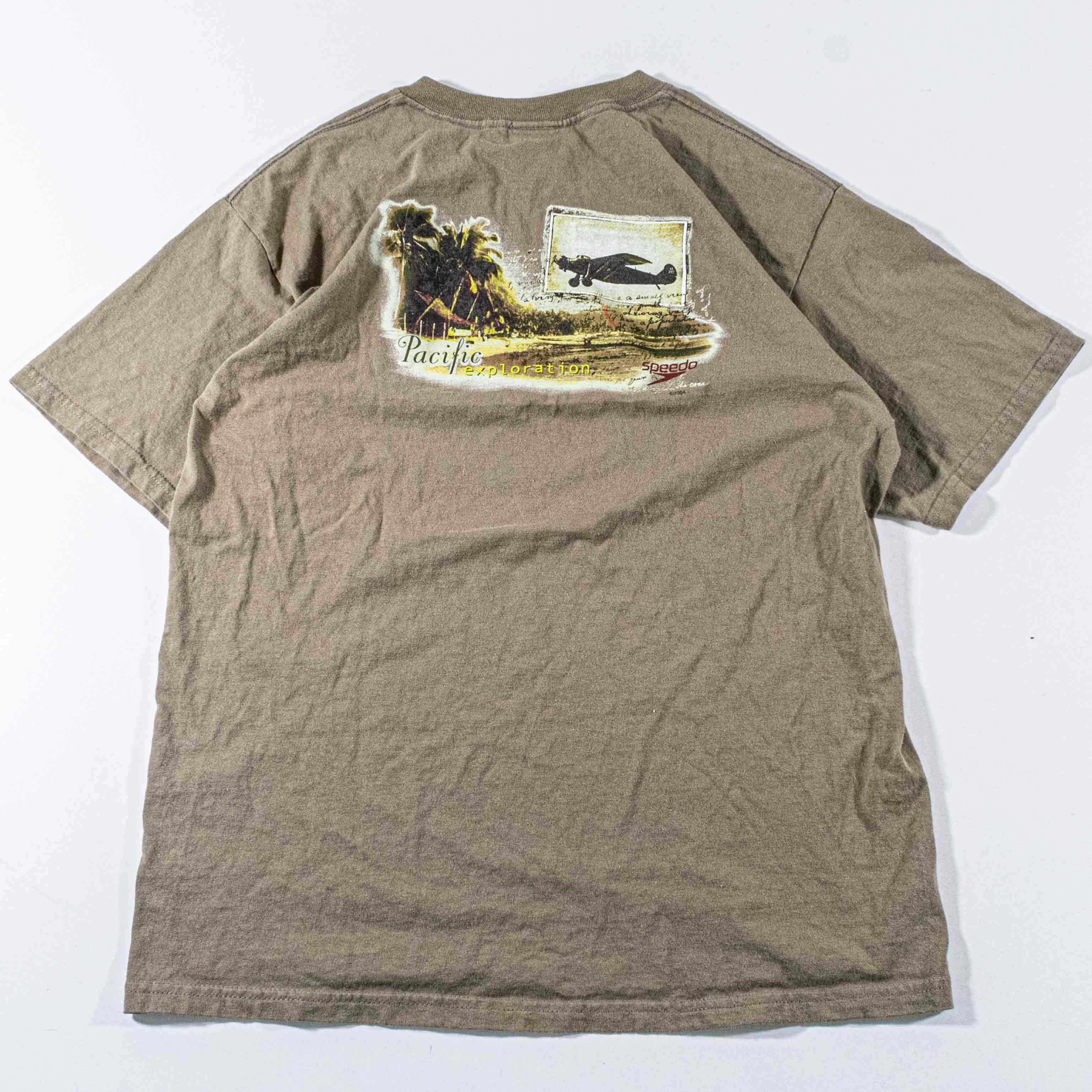 Speedo Speedo Pacific Exploration T-Shirt Airplane Y2K VTG L Size US L / EU 52-54 / 3 - 8 Thumbnail