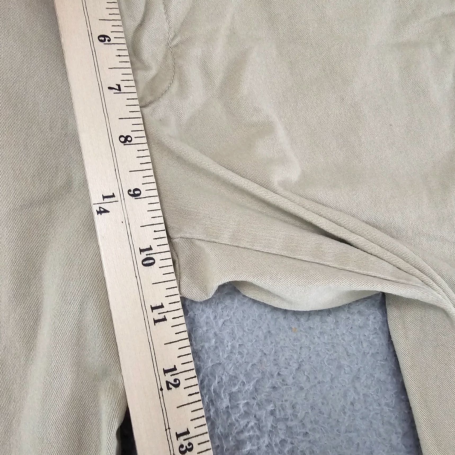 Old Navy Old Navy Pants Mens 30x28 Khaki Straight Fit Cotton Knit Chino Stretch Preppy Size US 30 / EU 46 - 3 Thumbnail