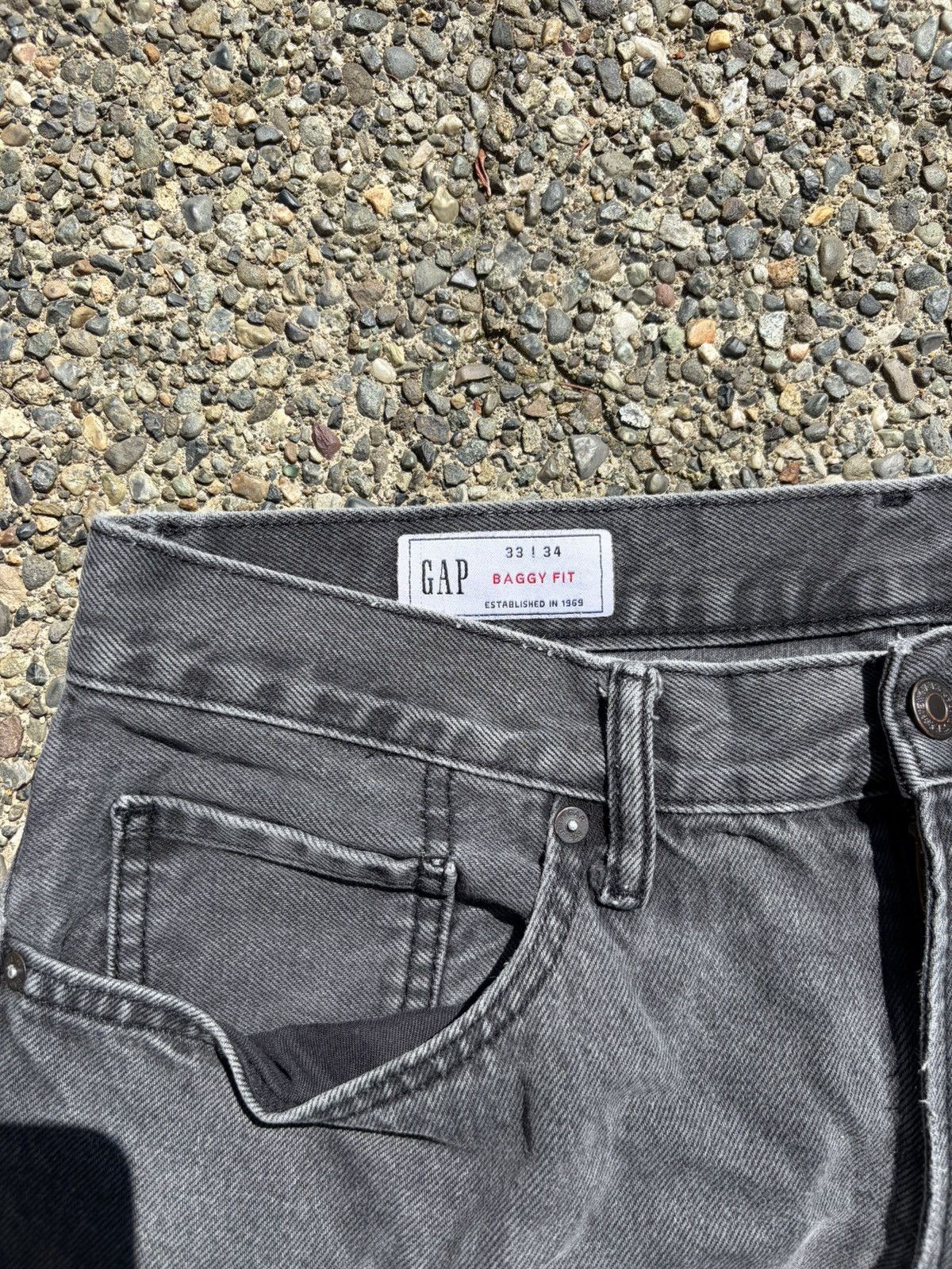 Gap Baggy GAP Jeans Size US 33 - 3 Thumbnail