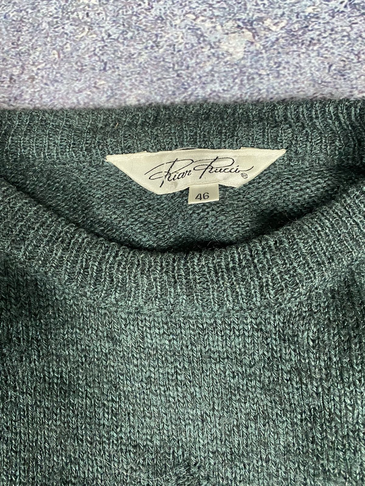 Aran Isles Knitwear × Japanese Brand Vintage Coogi style Japanese Knit Sweater horses polo Ralph Size L / US 10 / IT 46 - 4 Thumbnail
