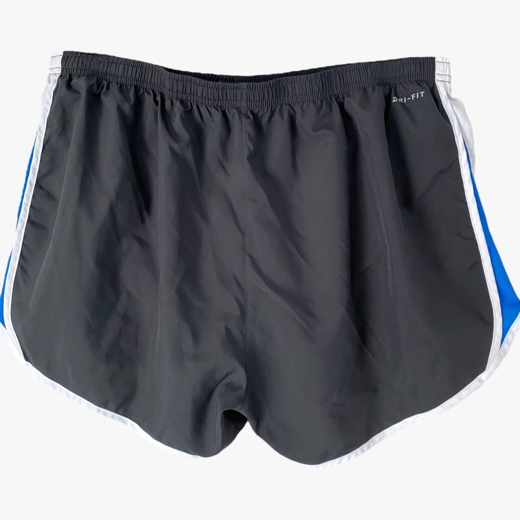 Nike VINTAGE: No (skip) Nike Tempo Brief-Lined Running Short Black Womens XL Athletic Activewear Size 40" / US 18 - 4 Thumbnail