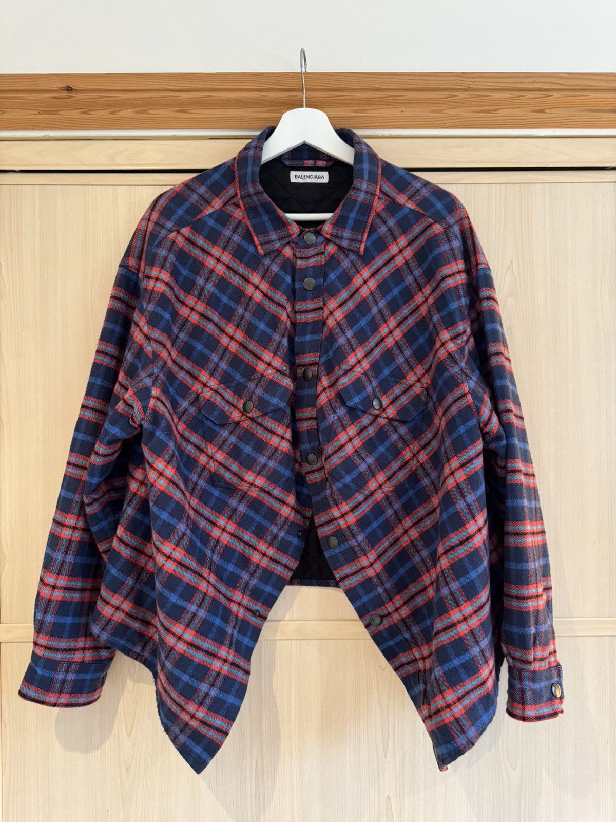Balenciaga Swing Shirt | Grailed