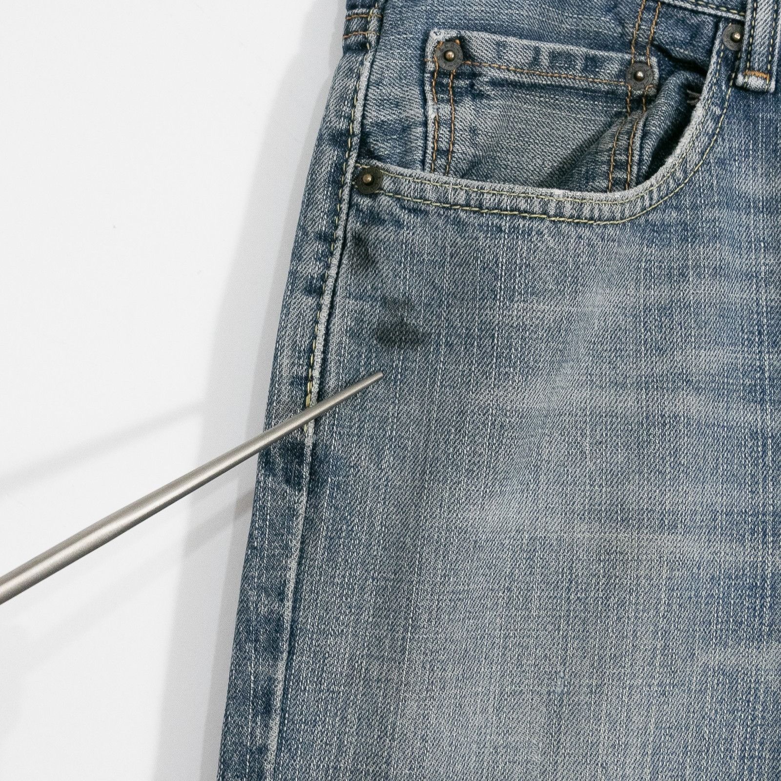 Levi's Vintage Y2K Levis 559 Jeans 32x31 Relaxed Loose Fit Straight Size US 32 / EU 48 - 5 Thumbnail