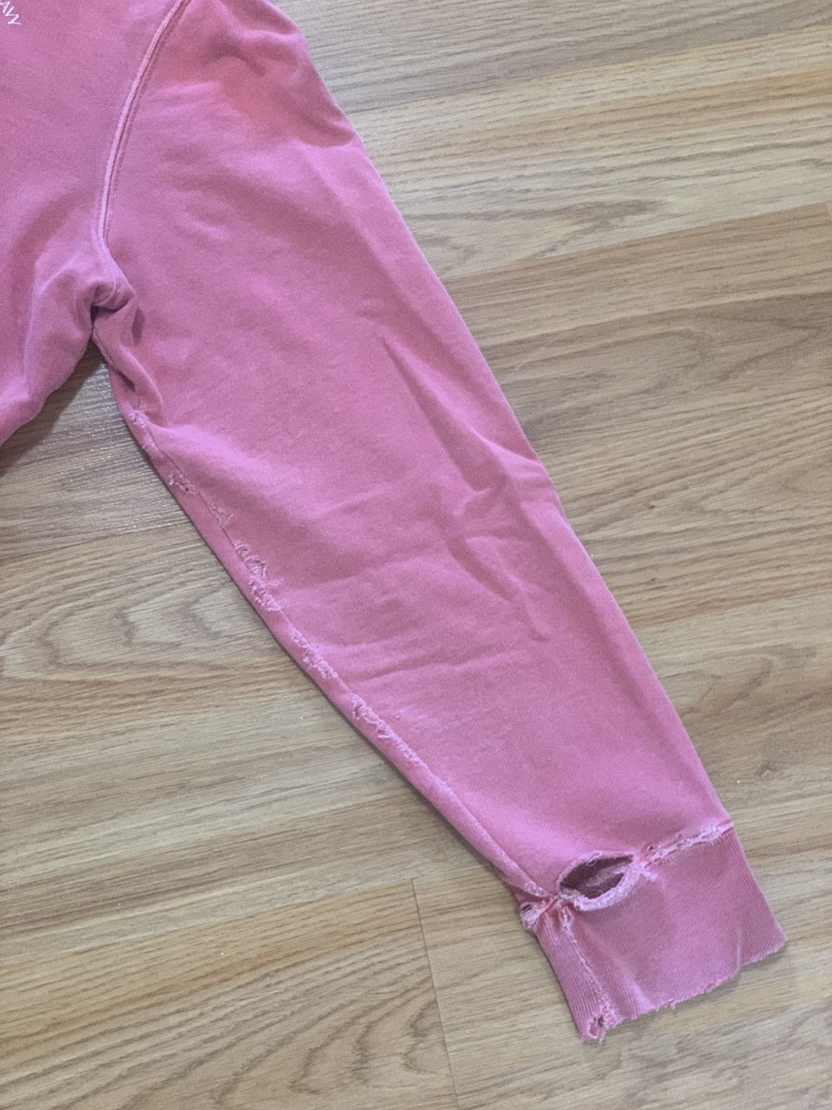 Old Navy Sz L- Vtg Old Navy Garment Dyed Hoodie Faded Distressed Y2K Size L / US 10 / IT 46 - 4 Thumbnail