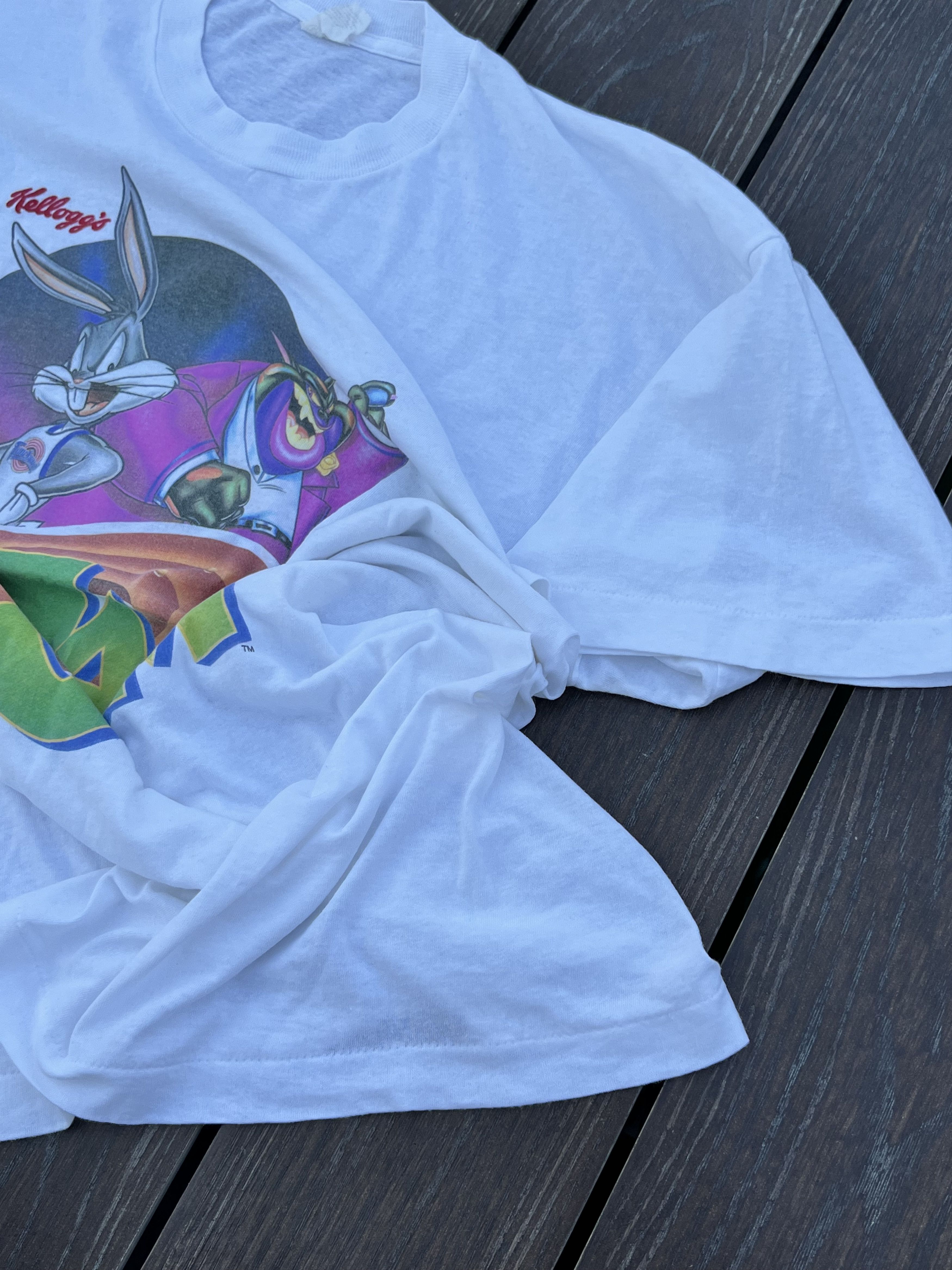 Warner Bros Vintage t-shirt space jam Size US XL / EU 56 / 4 - 6 Thumbnail