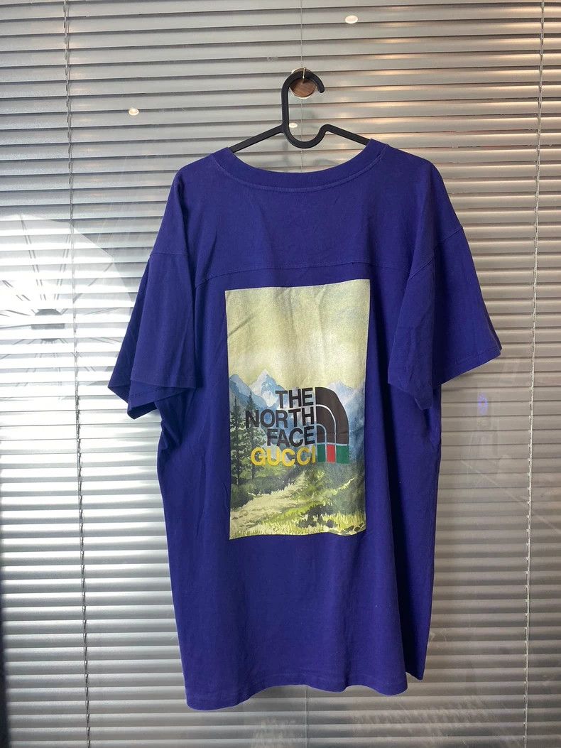 Gucci GucciTnf co-branded snow mountain short sleeves 2503-Nextar Size US S / EU 44-46 / 1 - 2 Thumbnail