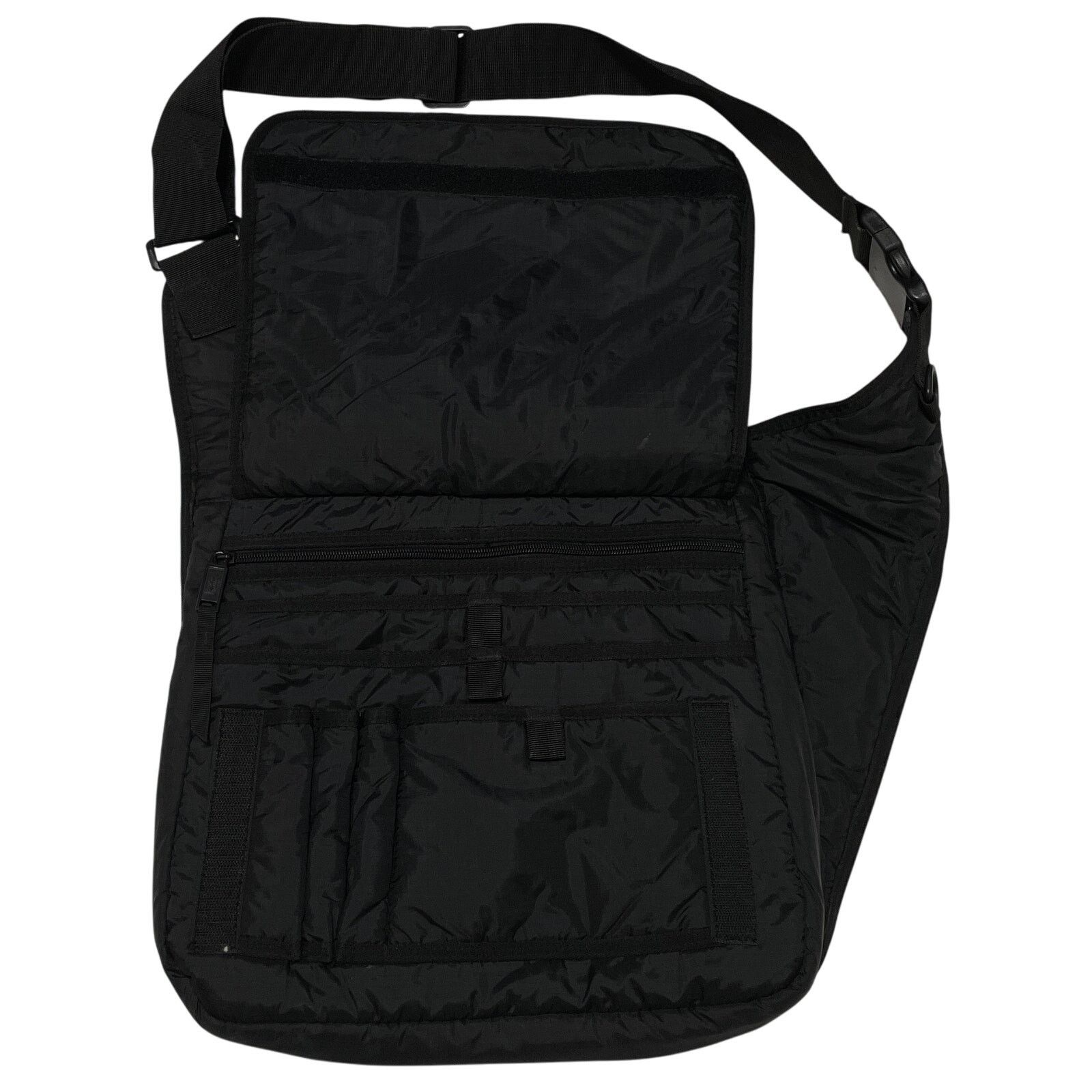 Stussy VTG 90s Stussy Black Technical Crossbody Sling Messenger Bag Size ONE SIZE - 2 Thumbnail