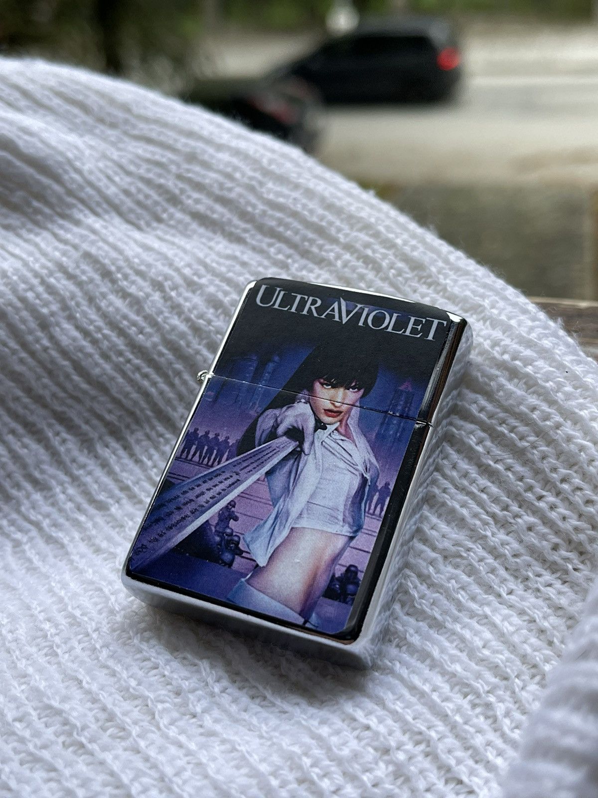 Hysteric Glamour × Vintage 🌹00s vintage Ultra Violet girl Nature cigar lighter, WORK Size ONE SIZE - 1 Thumbnail