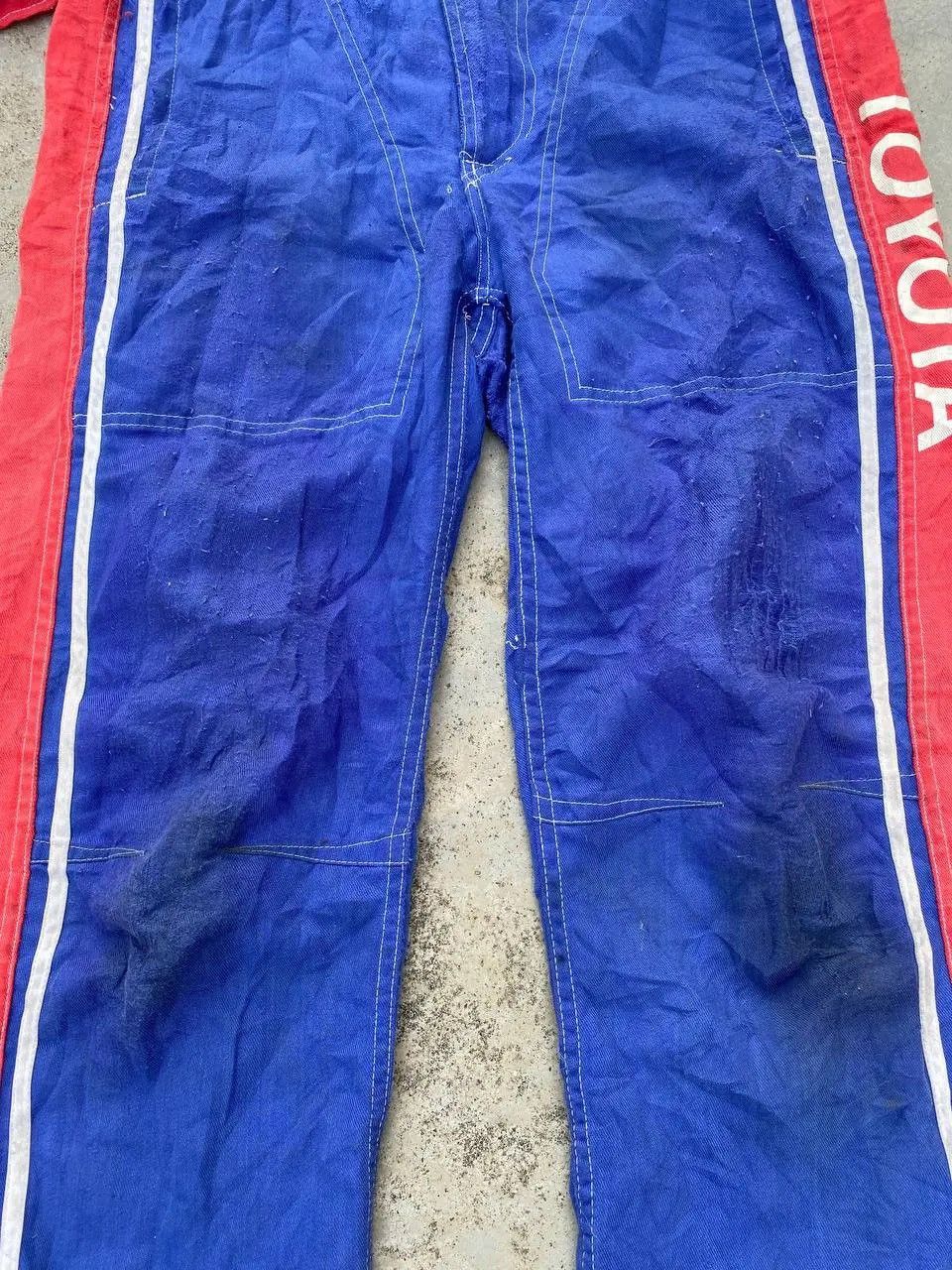 Nissan 🔥Trashed 90s Distressed DESTROYED Toyota PATCHED Coverall Size US L / EU 52-54 / 3 - 12 Thumbnail