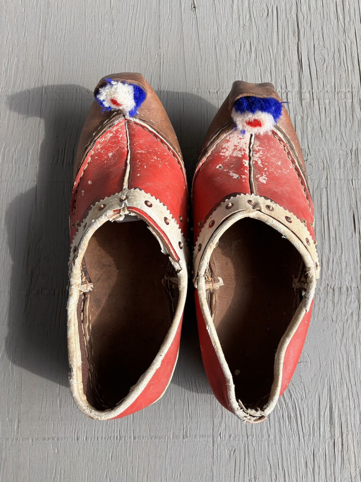 Other Antique Tsarouchi Greek National Guard Moccasin Pom Pom Loaf Size US 8 / EU 41 - 5 Thumbnail