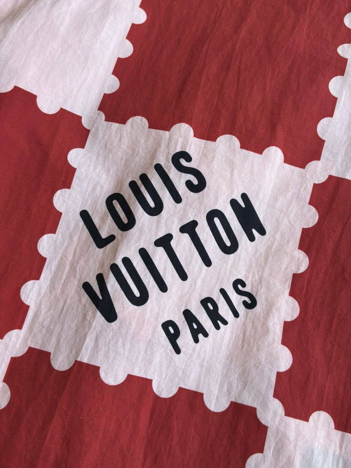 Louis Vuitton × Nigo Louis Vuitton x Human Made Red & White Checkered Windbreaker Size US M / EU 48-50 / 2 - 9 Thumbnail