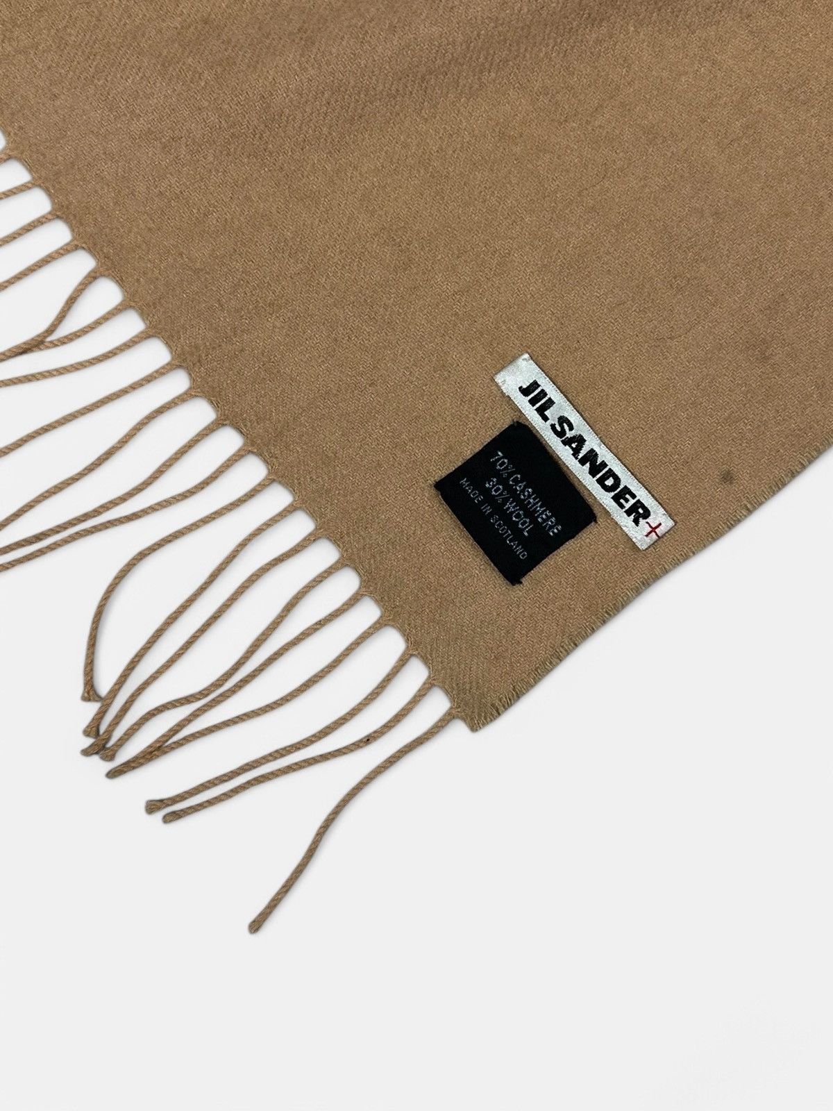 Jil Sander Jil Sander - Cashmere Brown Scarf Size ONE SIZE - 4 Thumbnail