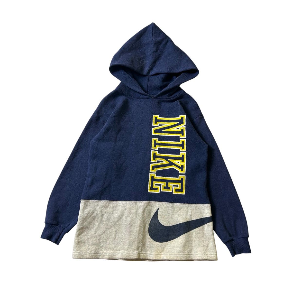 Nike Vintage 90s Nike Big Logo Hoodie Size S / US 4 / IT 40 - 1 Thumbnail