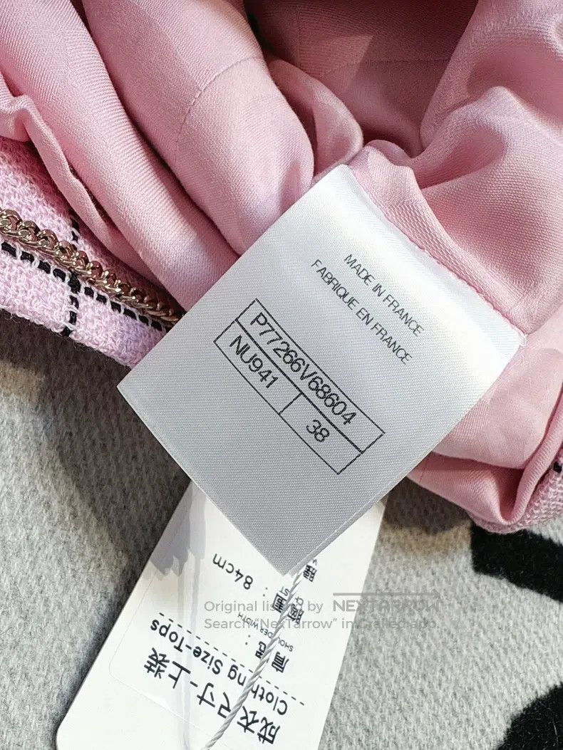 Chanel Chanel 24S pink plaid sleeveless vest jacket Size XS / US 0-2 / IT 36-38 - 6 Thumbnail