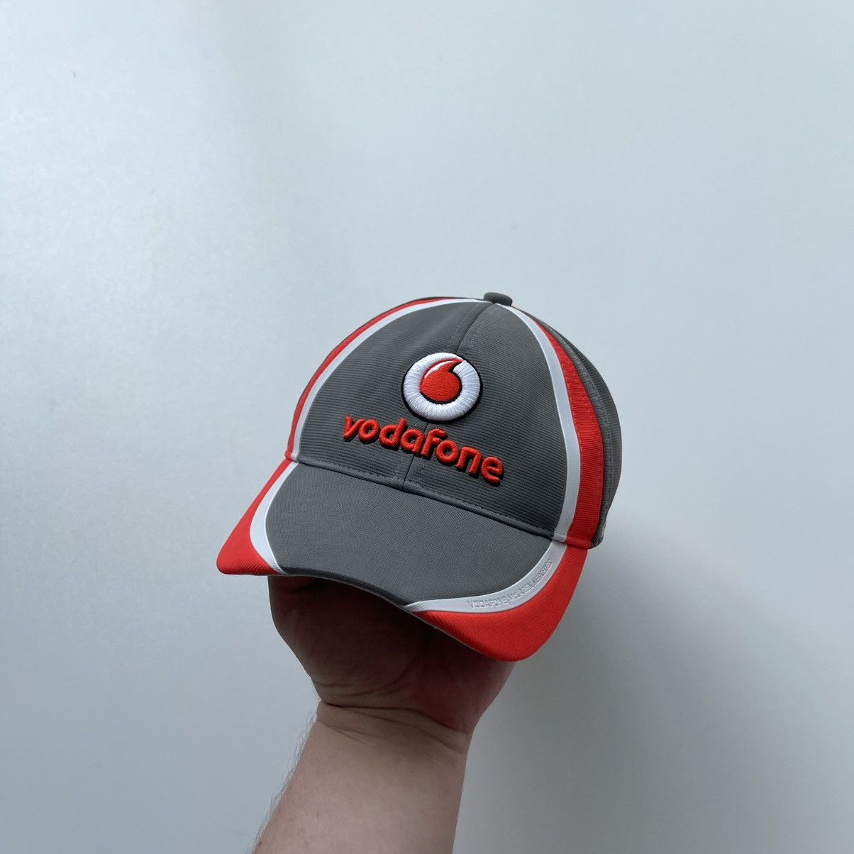 Formula 1 × Mercedes-Benz × Vintage Vodafone McLaren Mercedes MP4-27 Racer Limited Cap Vintage Size ONE SIZE - 2 Thumbnail