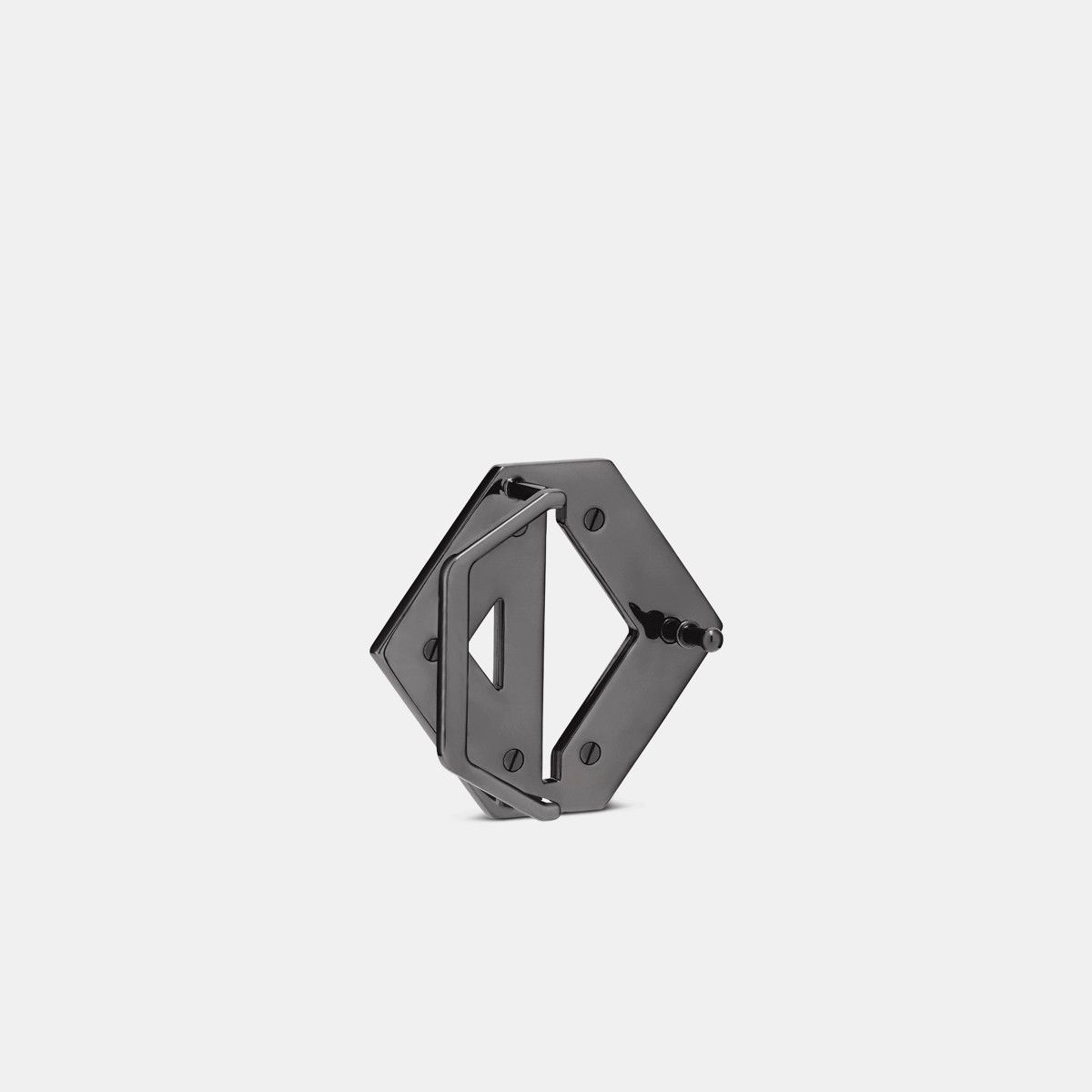 Dior o1bcso1str0126 Size: OS/Cd Diamond Belt Buckle in Silver Size ONE SIZE - 3 Thumbnail