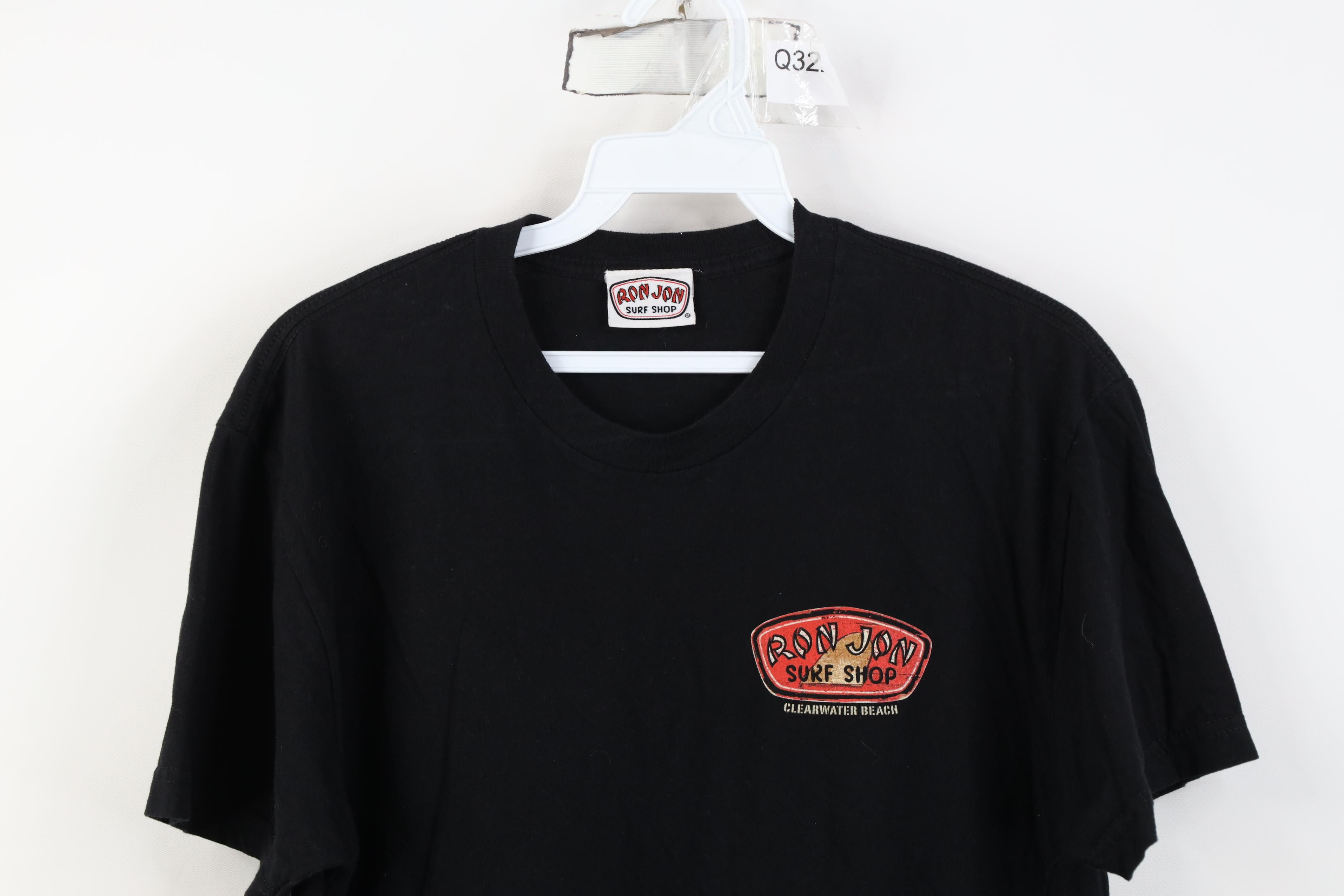 Vintage Vintage Y2K Ron Jon Surf Shop Clearwater Beach T-Shirt Black Size US S / EU 44-46 / 1 - 2 Thumbnail
