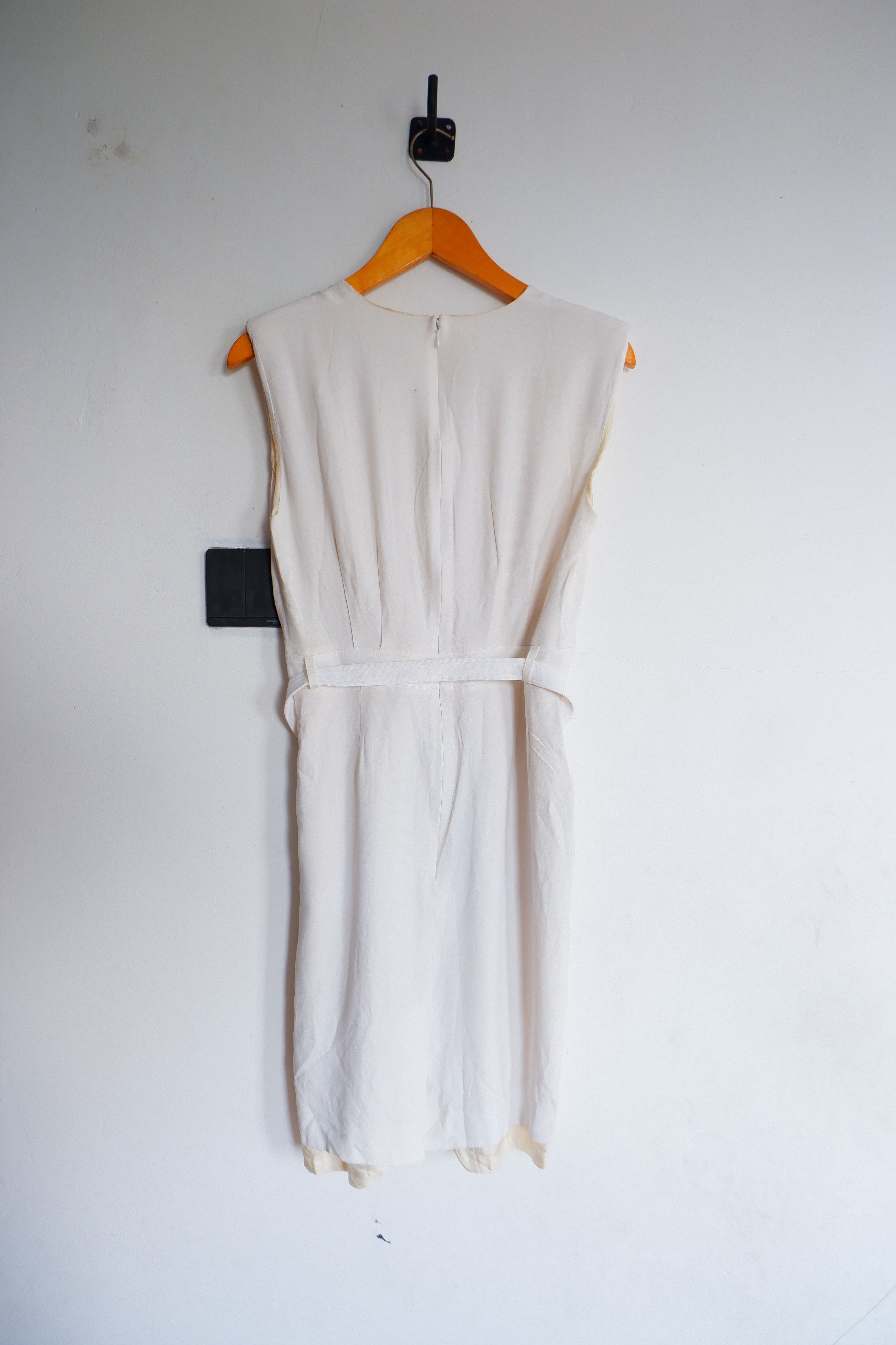 Hermes Vintage Hermes By Maison Margiela Belted Dress Size M / US 6-8 / IT 42-44 - 3 Thumbnail