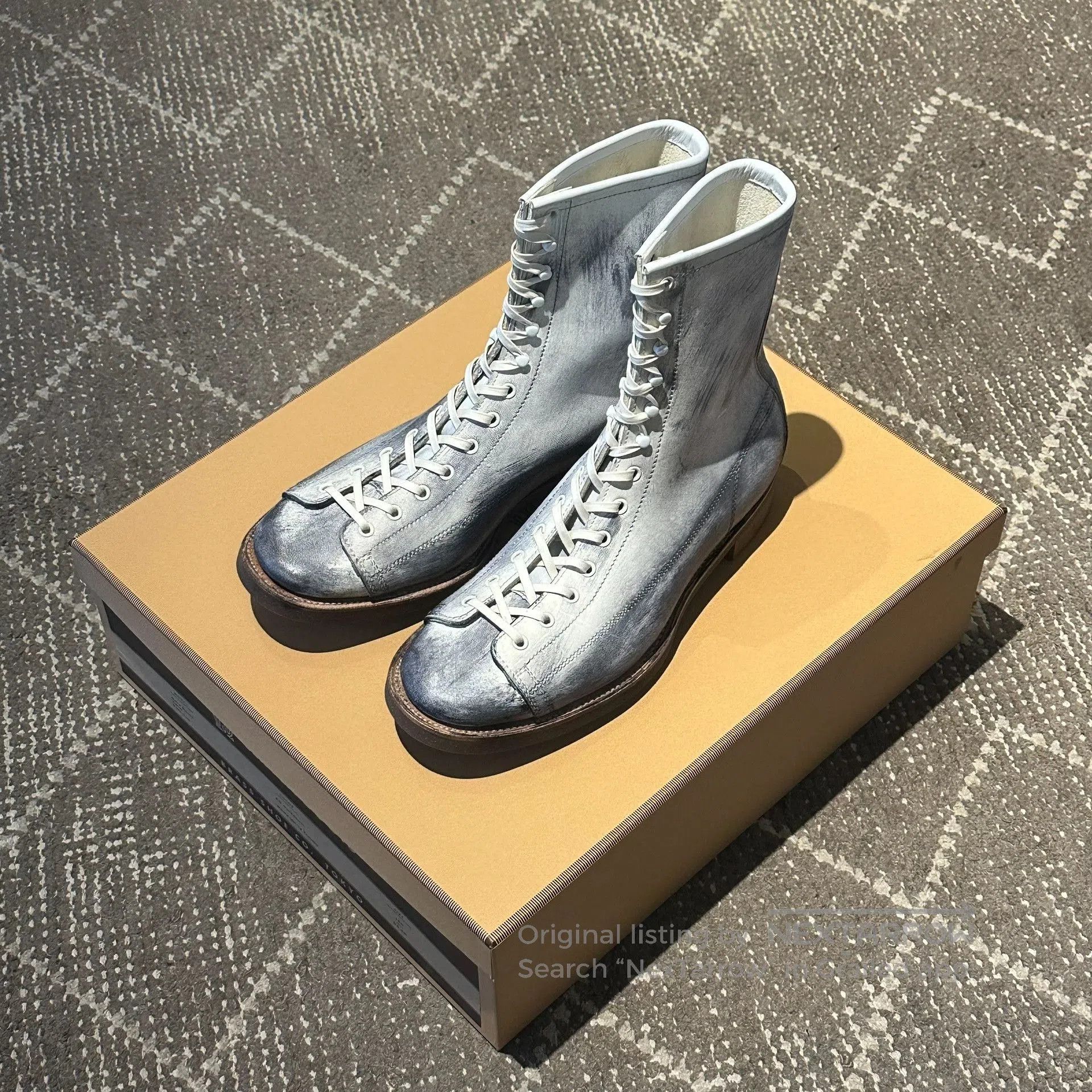 Clinch Boots Clinch Gary White Horsehide Boots. Size US 9.5 / EU 42-43 - 1 Thumbnail