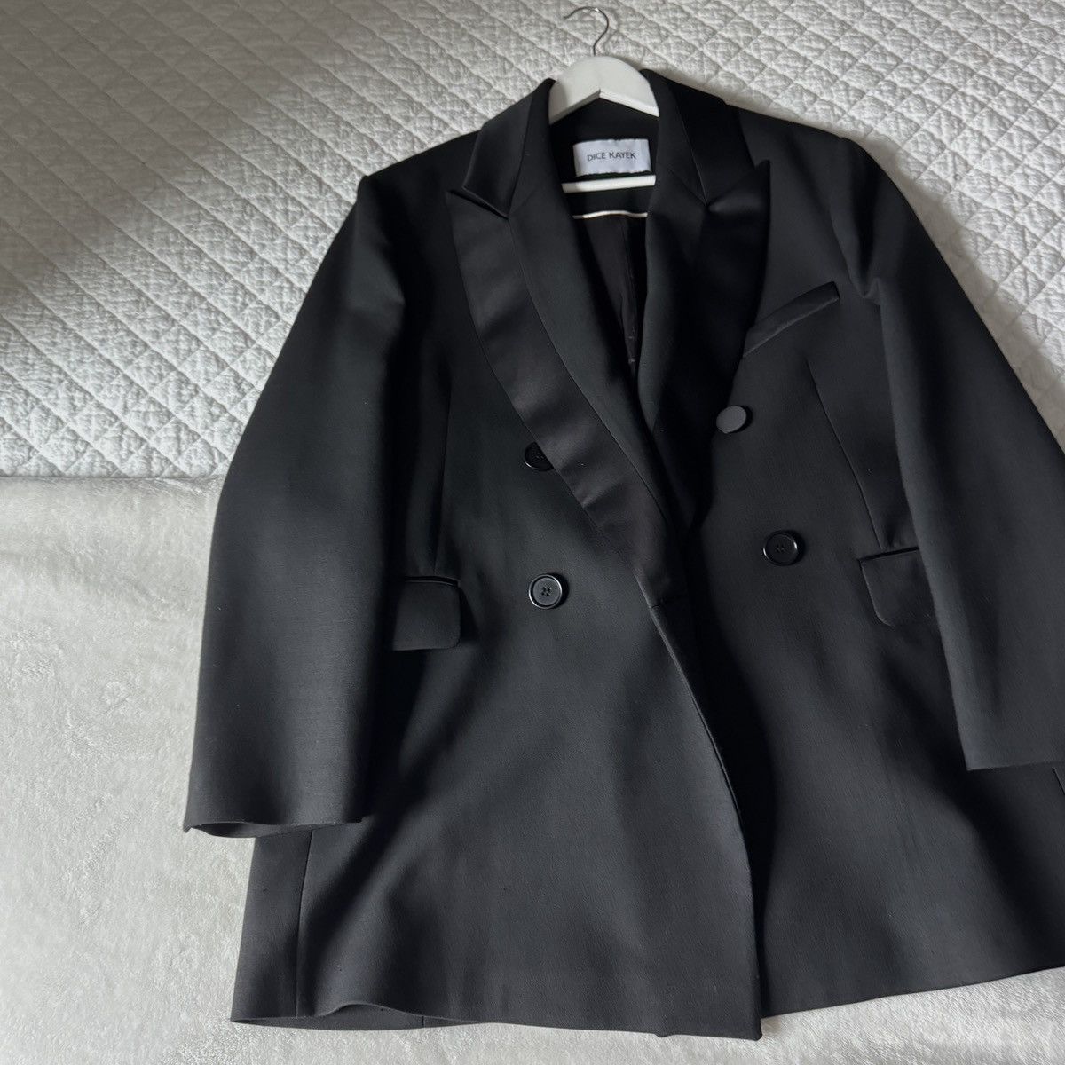 Other Dice Kayek Black Blazer Size 42L - 1 Thumbnail