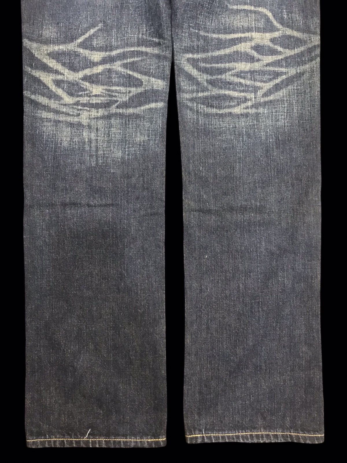 Vintage × Wrangler 💥Wrangler Stunning Stylish Rusty Wash Faded Denim F146 Size US 34 / EU 50 - 11 Thumbnail
