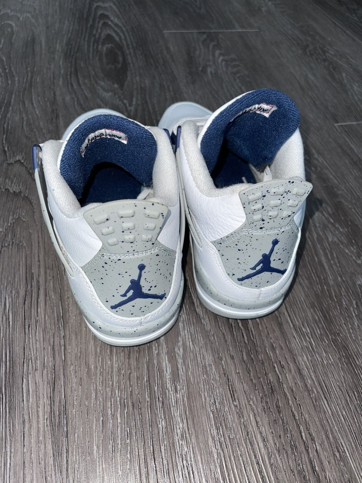 Jordan Brand Jordan Retro 4 Midnight Navy Size US 6 / EU 39 - 7 Thumbnail