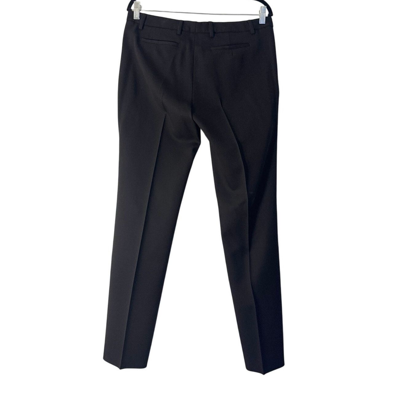 Dries Van Noten Dries Van Noten Black Wool-Elastane Blend Trousers Size US 31 - 2 Thumbnail