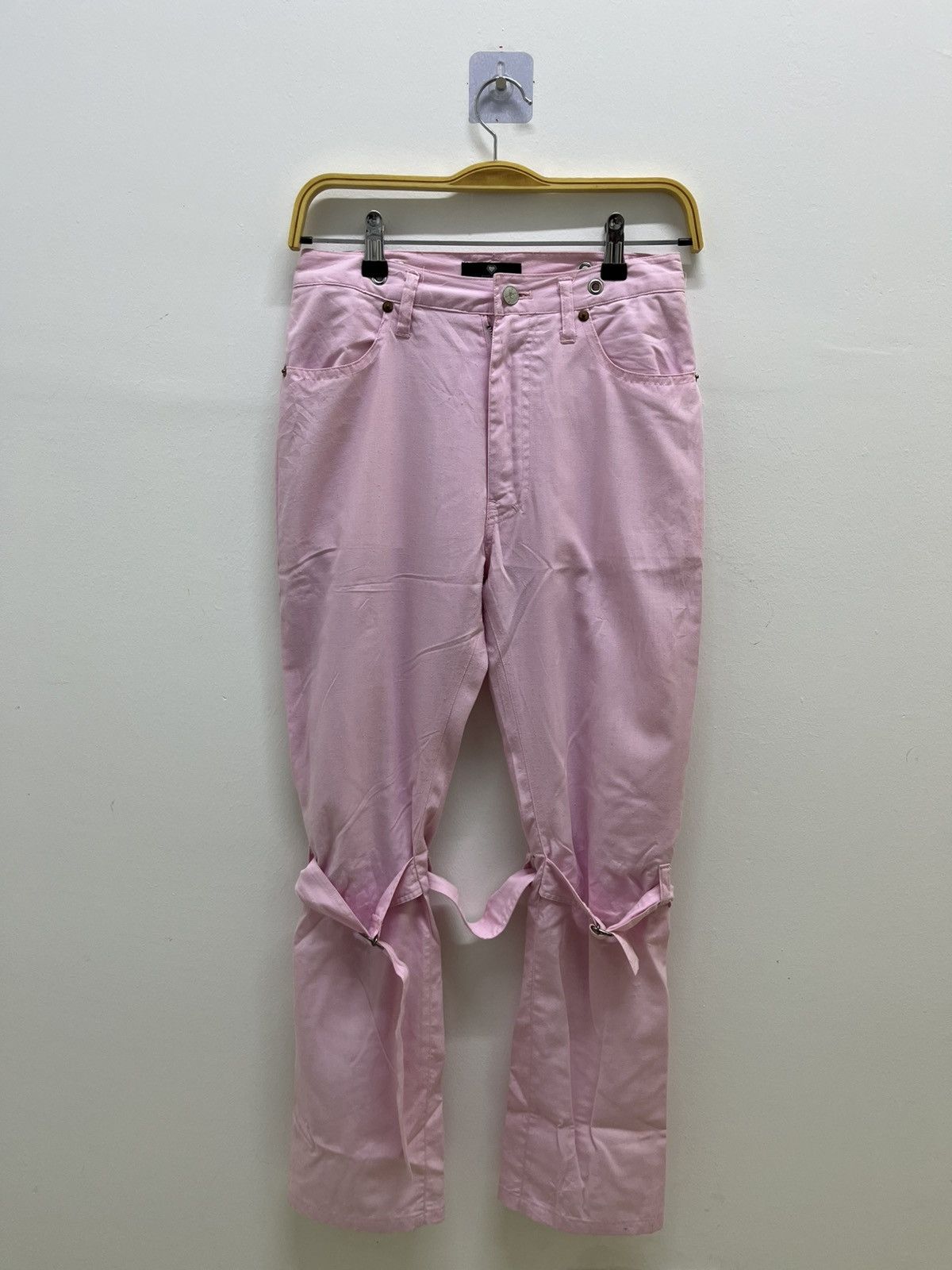 Other Super Lover (Lovers Rock) Pink Utility Bondage Pants Size 27" / US 4 / IT 40 - 2 Thumbnail