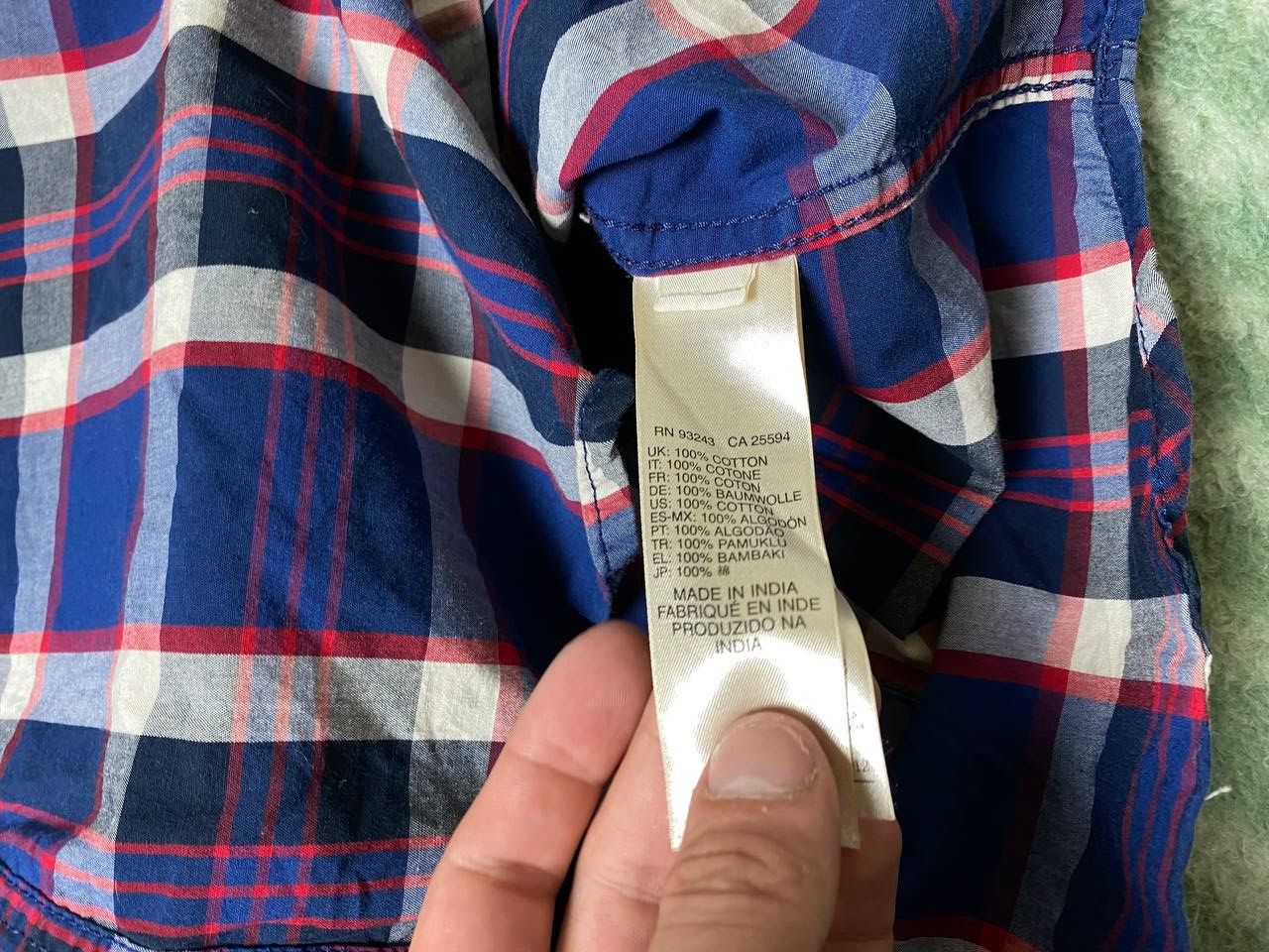 Diesel Vintage Diesel Checkered Button Up Shirt Size S Size US S / EU 44-46 / 1 - 4 Thumbnail