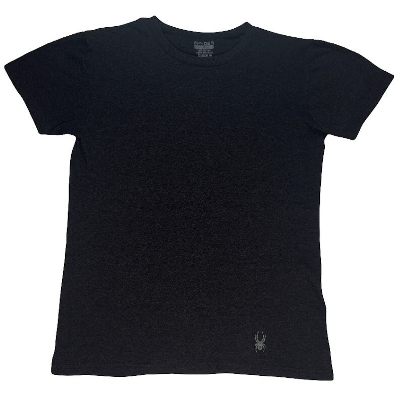 Spyder Spyder Men's Black Short Sleeve Crew Neck T-Shirt Size Small Size US S / EU 44-46 / 1 - 1 Thumbnail