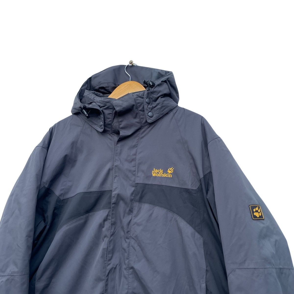 Jack Wolfskin 💥Vintage Jack Wolfskin Detachable Lined Parka Hoodie Jacke Size US L / EU 52-54 / 3 - 4 Thumbnail