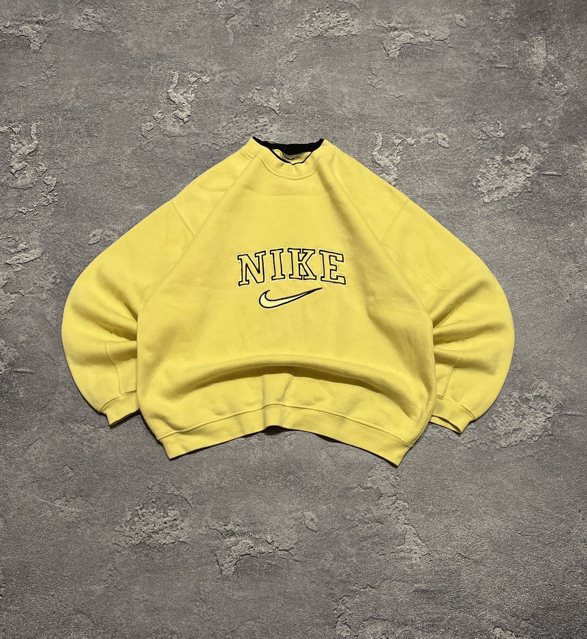 Nike × Vintage 00s Nike Vintage Oversize Big Logo Bootleg Hoodie Y2K Size US XL / EU 56 / 4 - 1 Thumbnail