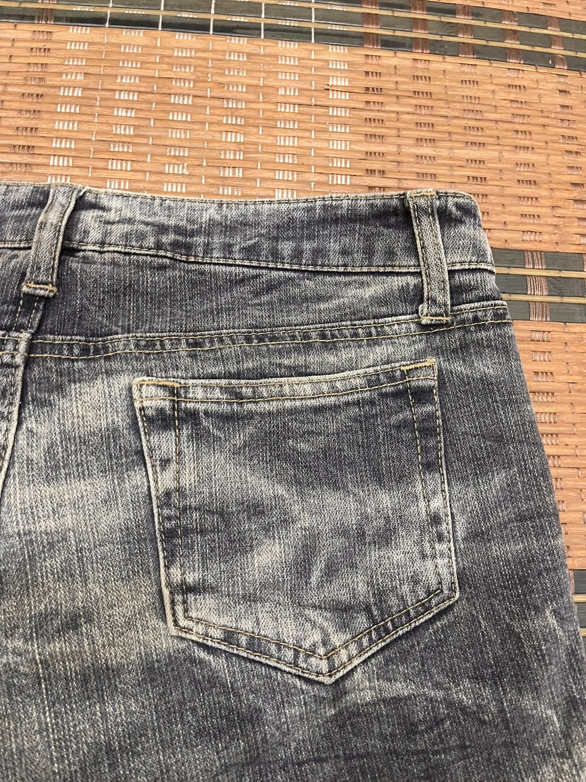 Japanese Brand Daily Topics Tornado Mart Glitter Flare Jeans Size 30" / US 8 / IT 44 - 12 Thumbnail