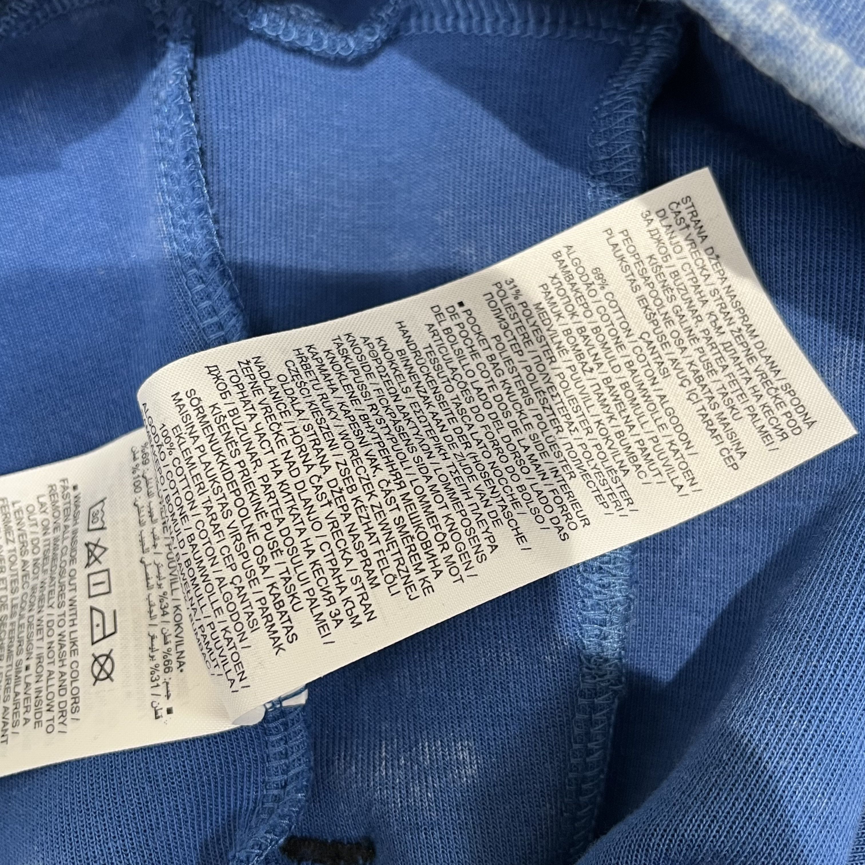 Nike Nike Tech Fleece Wash Shorts Dark Marina Blue/Black Size US 32 / EU 48 - 11 Thumbnail