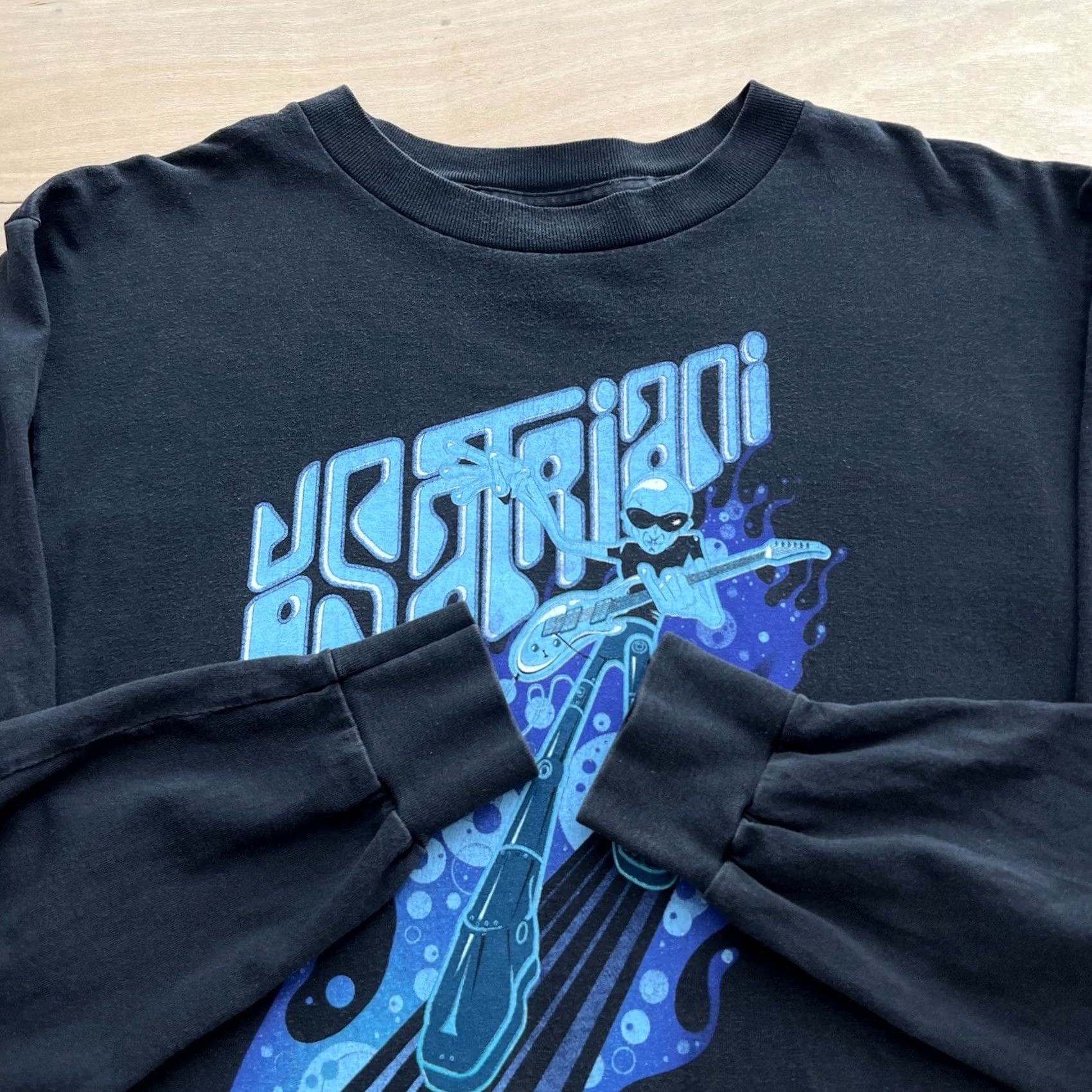 Vintage VINTAGE Joe Satriani Silver Surfer Shirt L 90s Rock Band Music Long Sleeve Graphic Size US L / EU 52-54 / 3 - 3 Thumbnail