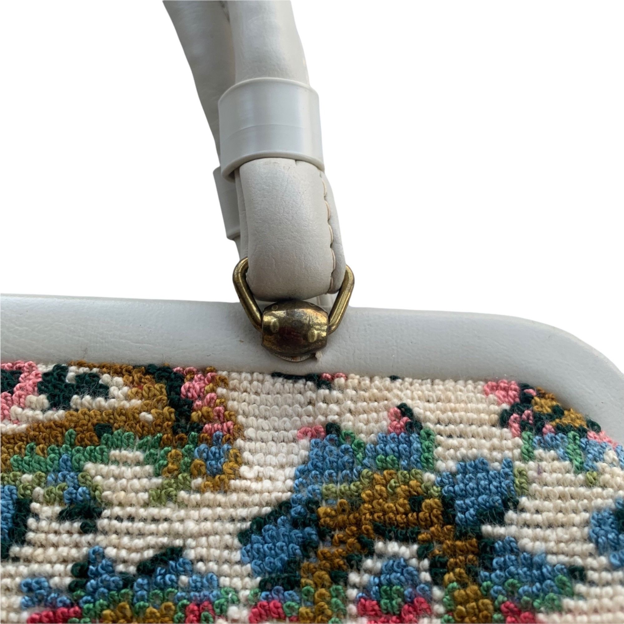 Vintage Vintage Garay Tapestry Grandmacore Satchel Purse Size ONE SIZE - 8 Thumbnail