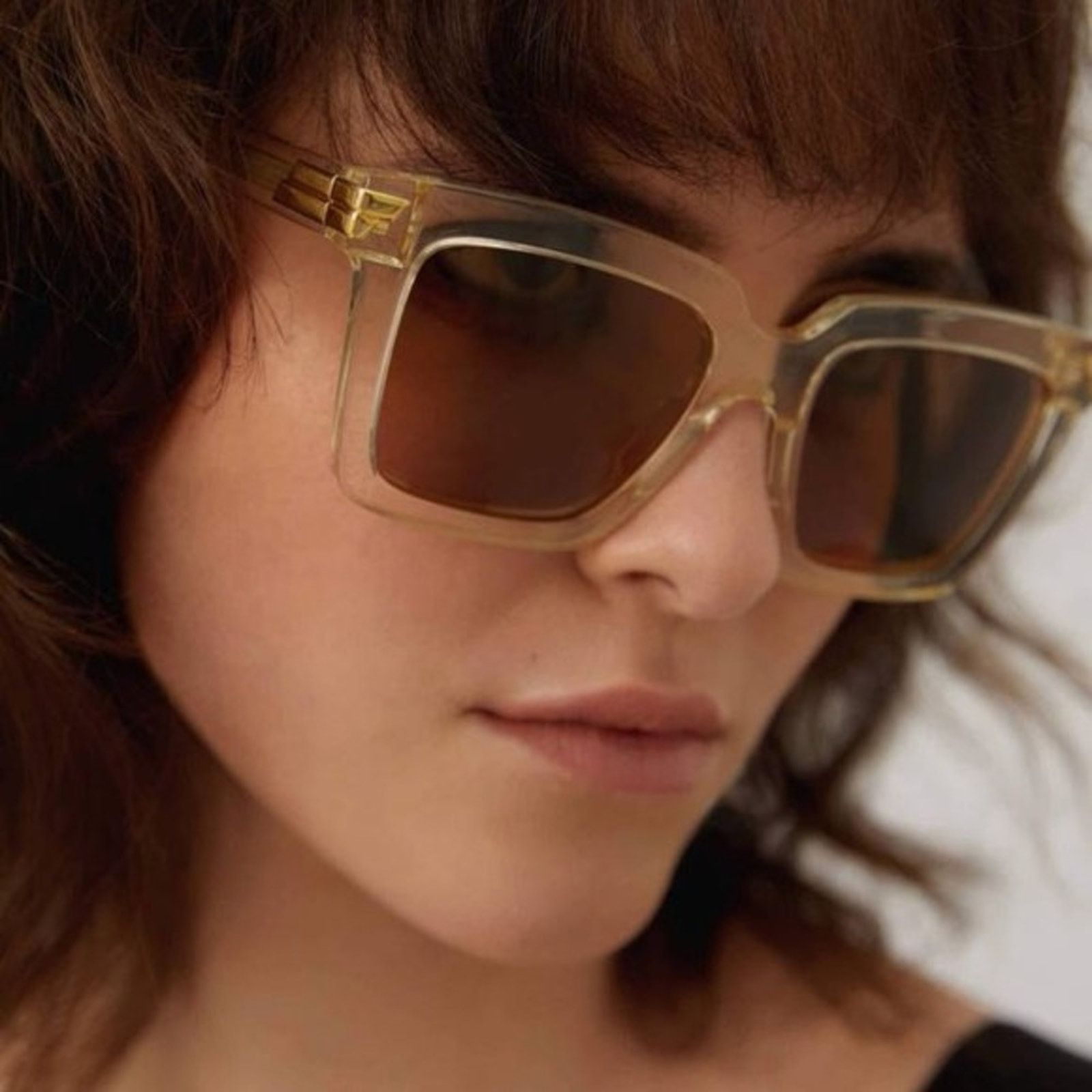 Bottega Veneta New! Bottega Veneta BV1005S 005 Tan Sunglasses, Authentic Size ONE SIZE - 2 Thumbnail