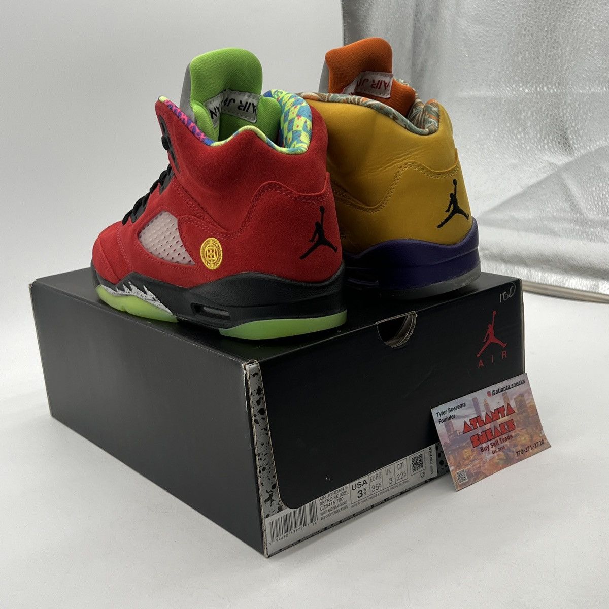 Jordan Brand Air Jordan 5 What the Size US 4 / IT 34 - 4 Thumbnail