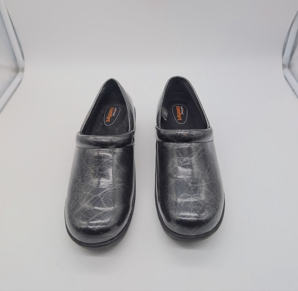 Other Safe T Step Sz 8 Women's Black Marble Slip-On Shoes Size US 8 / IT 38 - 2 Thumbnail