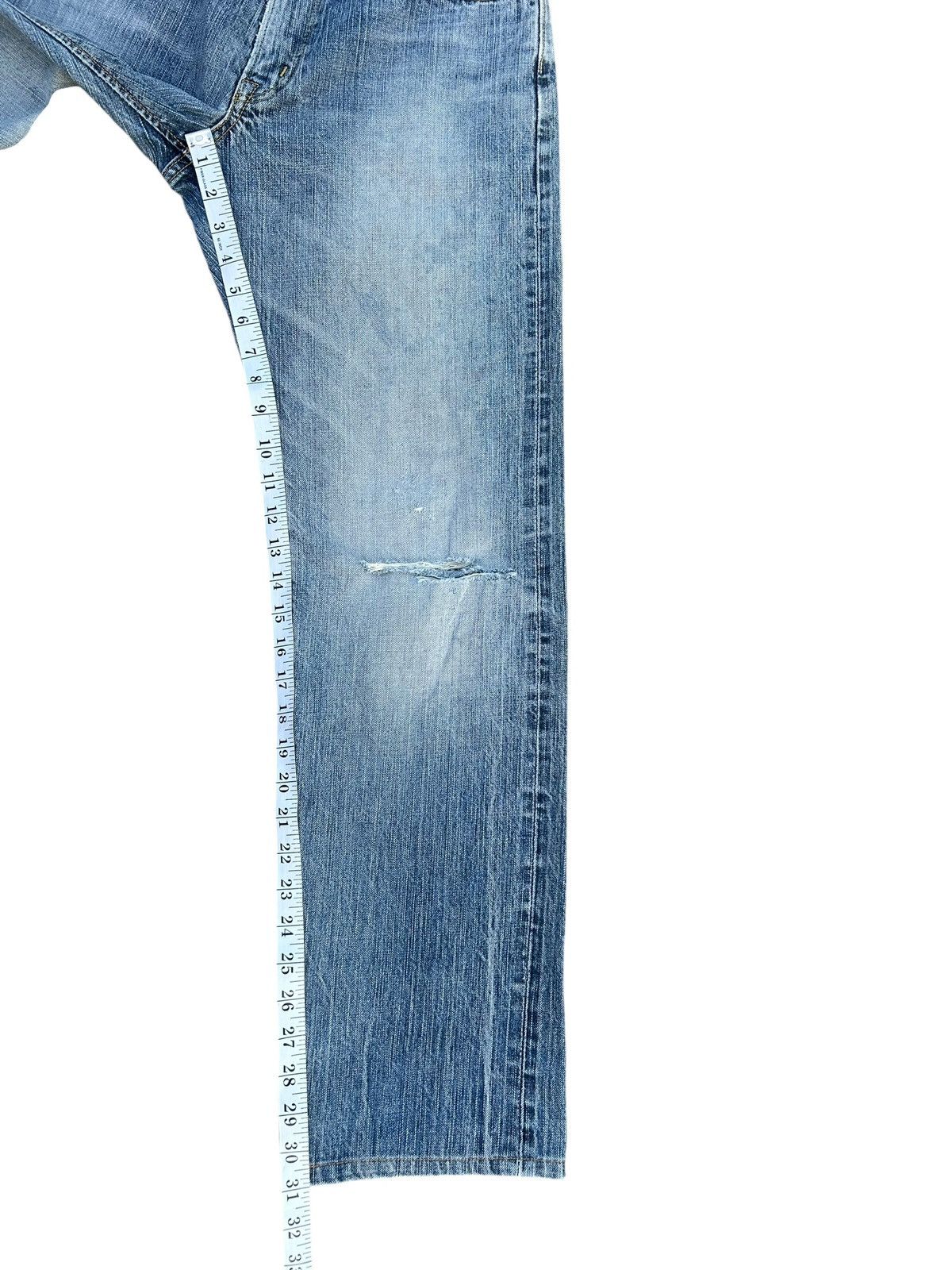 Kapital Vintage Edwin 505zx Selvedge Distressed Denim jeans Size US 29 - 21 Thumbnail