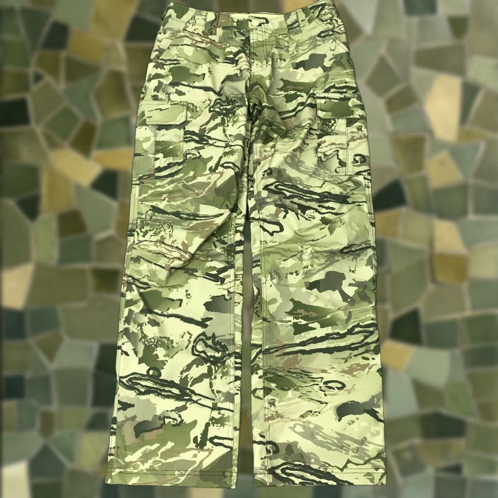 Under Armour Under Armour Cargo Pants 32x32 Green Camouflage UA Storm Hunting Outdoor Mens Size US 32 / EU 48 - 1 Thumbnail