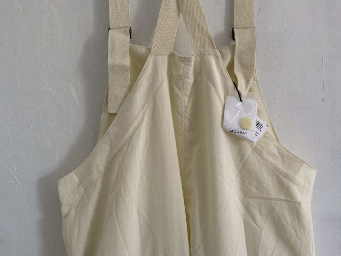 Japanese Brand Moussy Deadstock Cream Coveralls Size US 44 / EU 60 - 8 Thumbnail