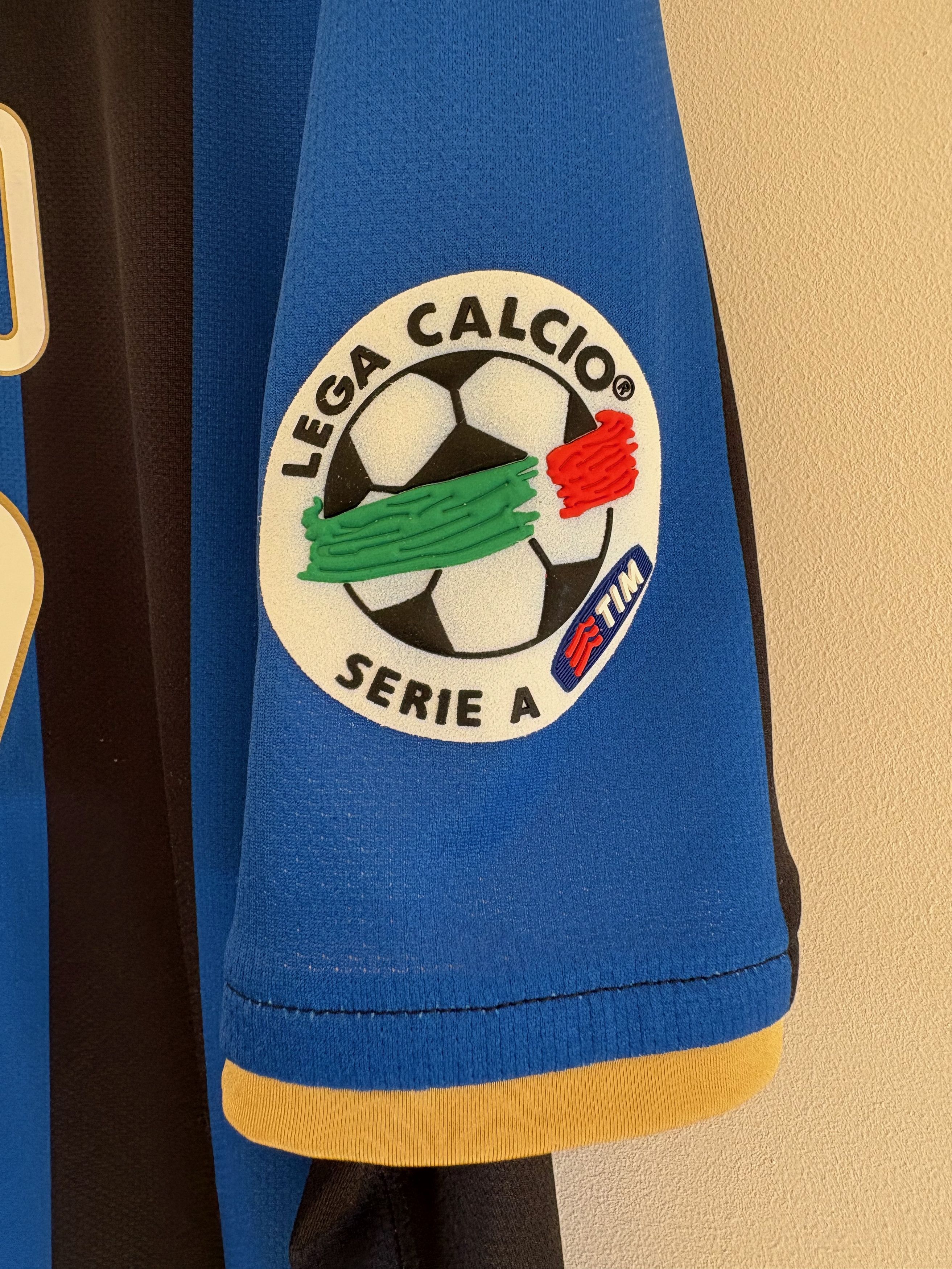 Nike Inter Milan 2008/09 Home Jersey - Figo #7 - Nike Fit Size US M / EU 48-50 / 2 - 17 Thumbnail